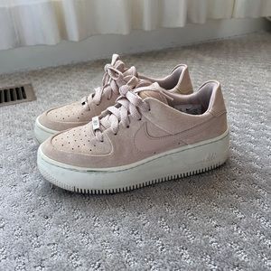 Nike Air Force 1 Sage Platform Sneakers